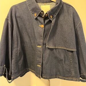 Zara Classic Blue Denim Jacket
